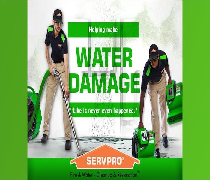 SERVPRO team conducting a cleaning service